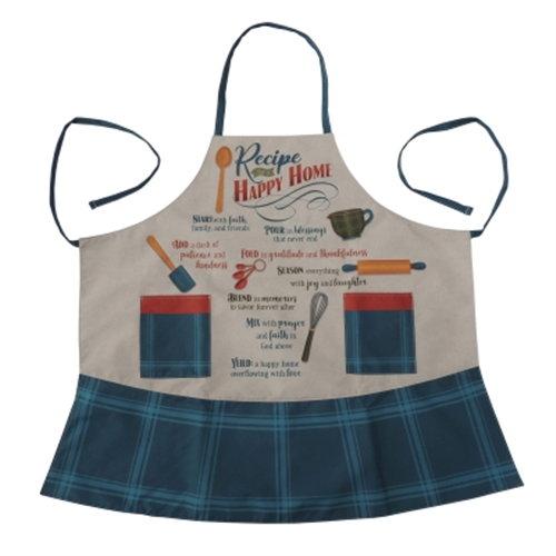 Recipe For A Happy Home Apron