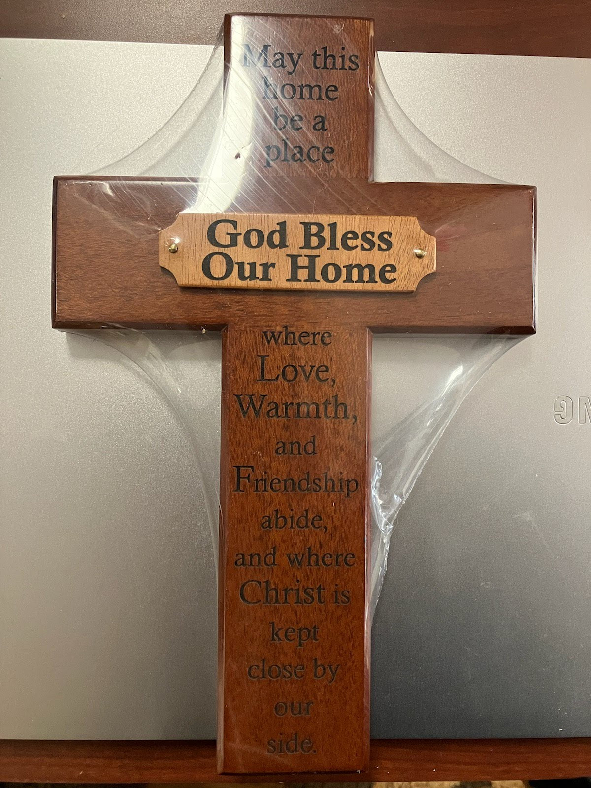 God Bless Our Home Cross
