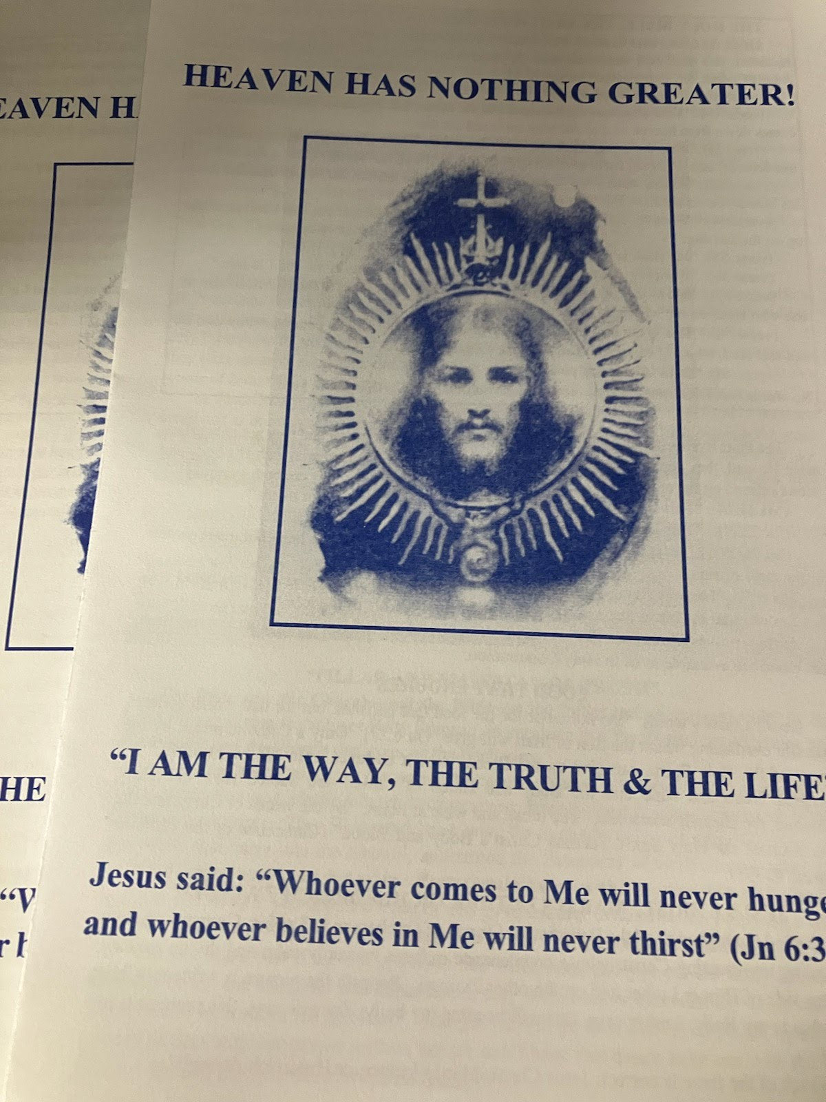 Heaven Has Nothing Greater! Pamphlet - Limited