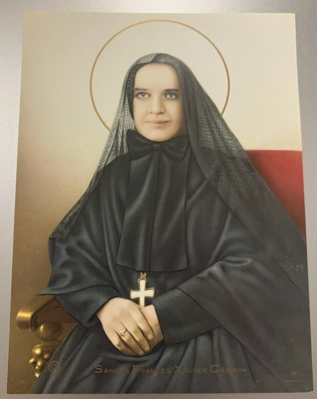 St. Francis Xavier Cabrini Poster - 8x6"