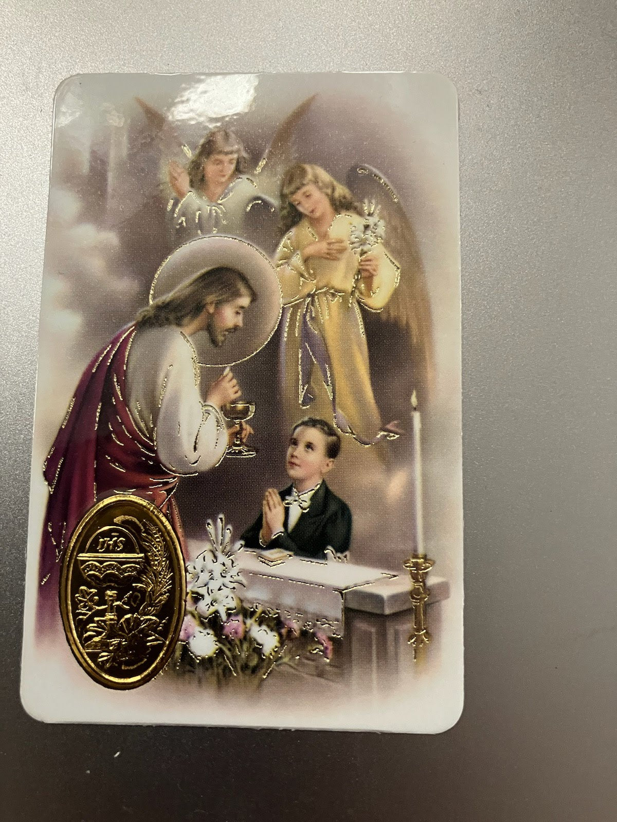 First Holy Communion Holy Card – St. Anthony's Catholic Gift Shop