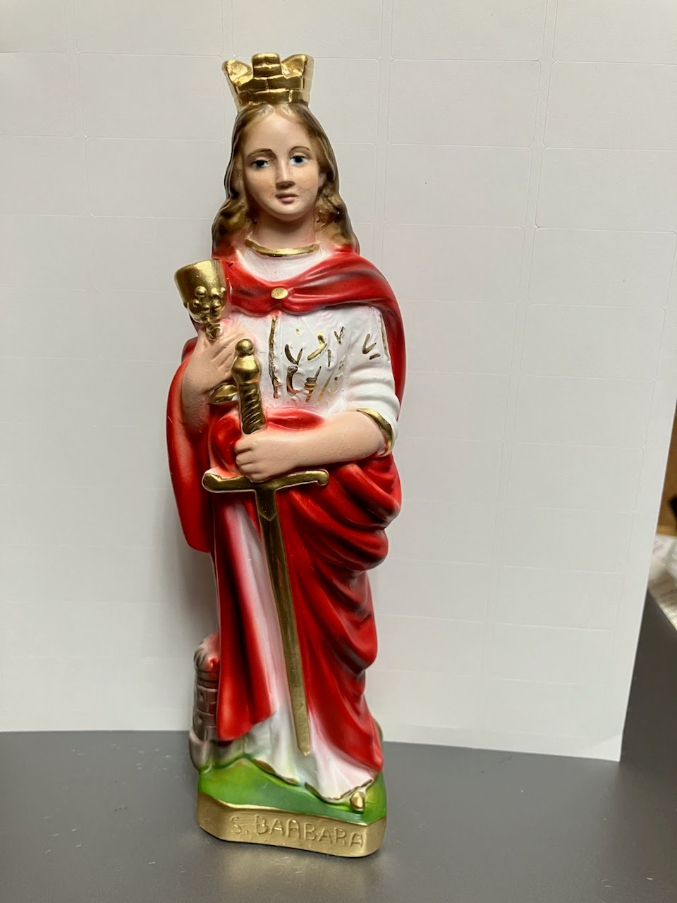St. Barbara Statue from Italy