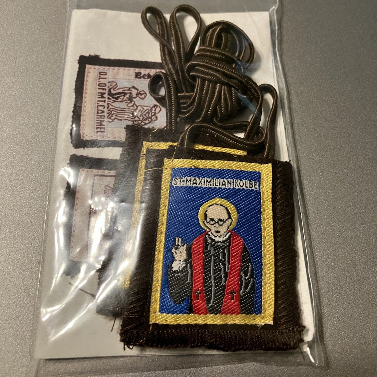 St. Maximilian Kolbe Brown Scapular