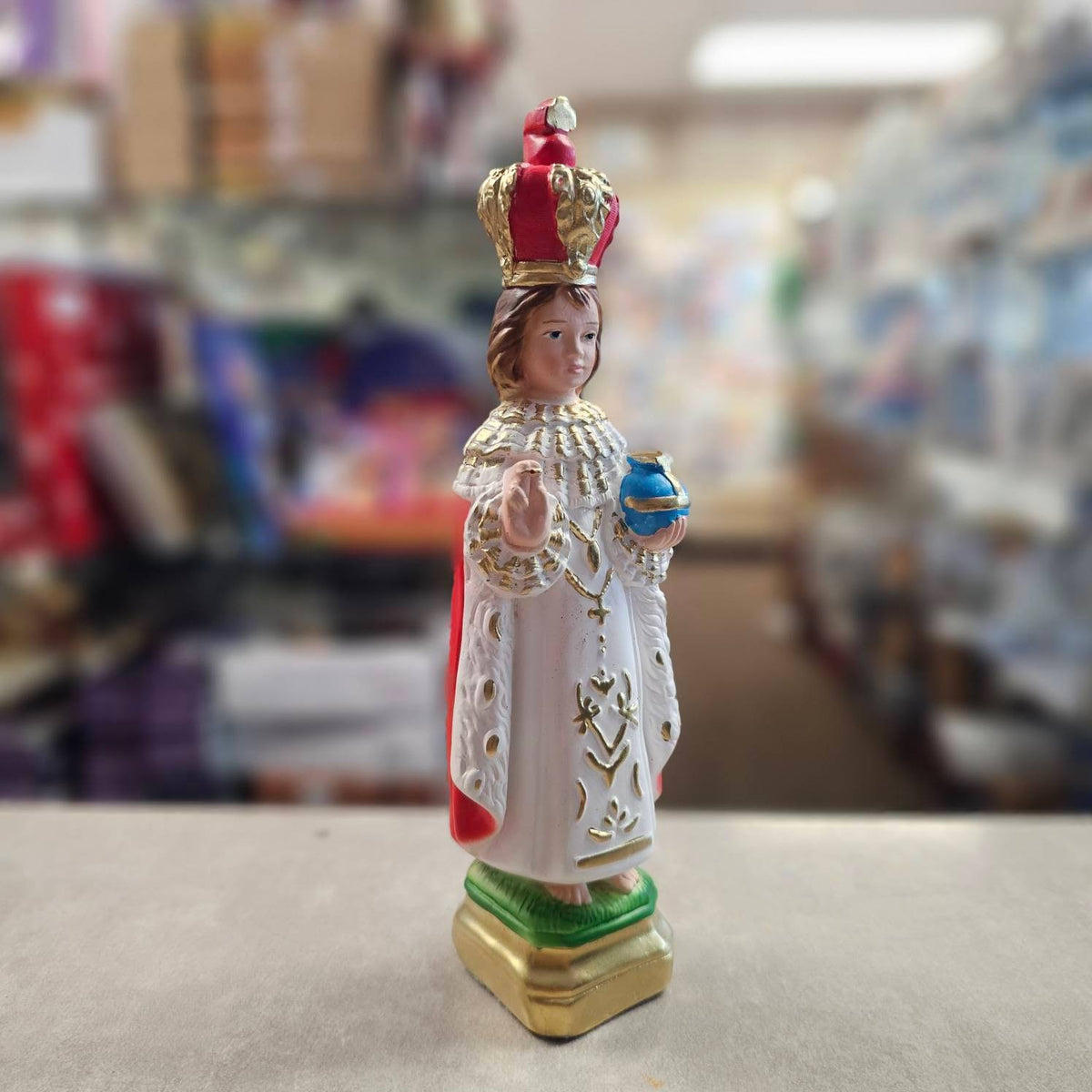 7" Italian Infant of Prague Statue
