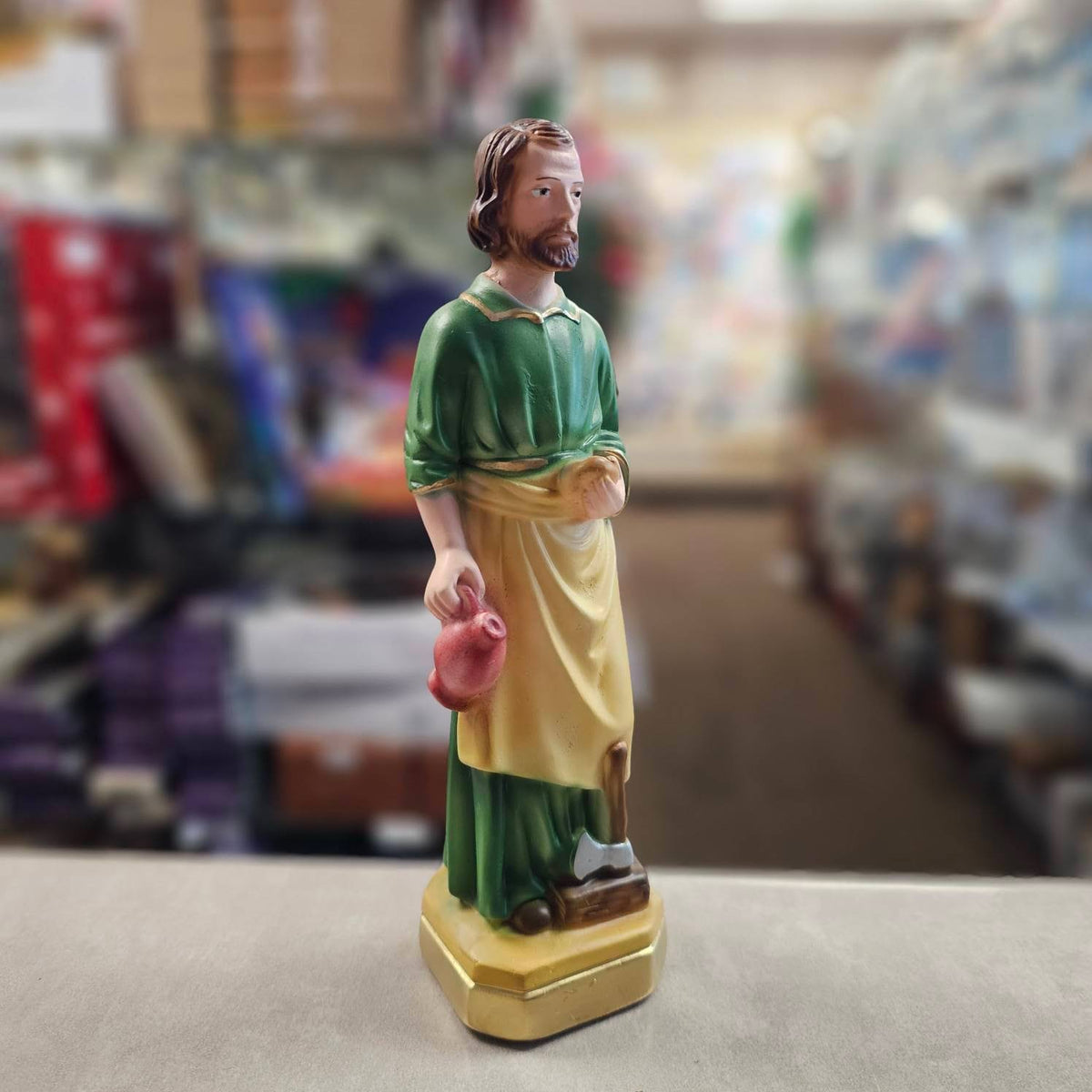 8" Italian Statue of St. Joseph the Worker