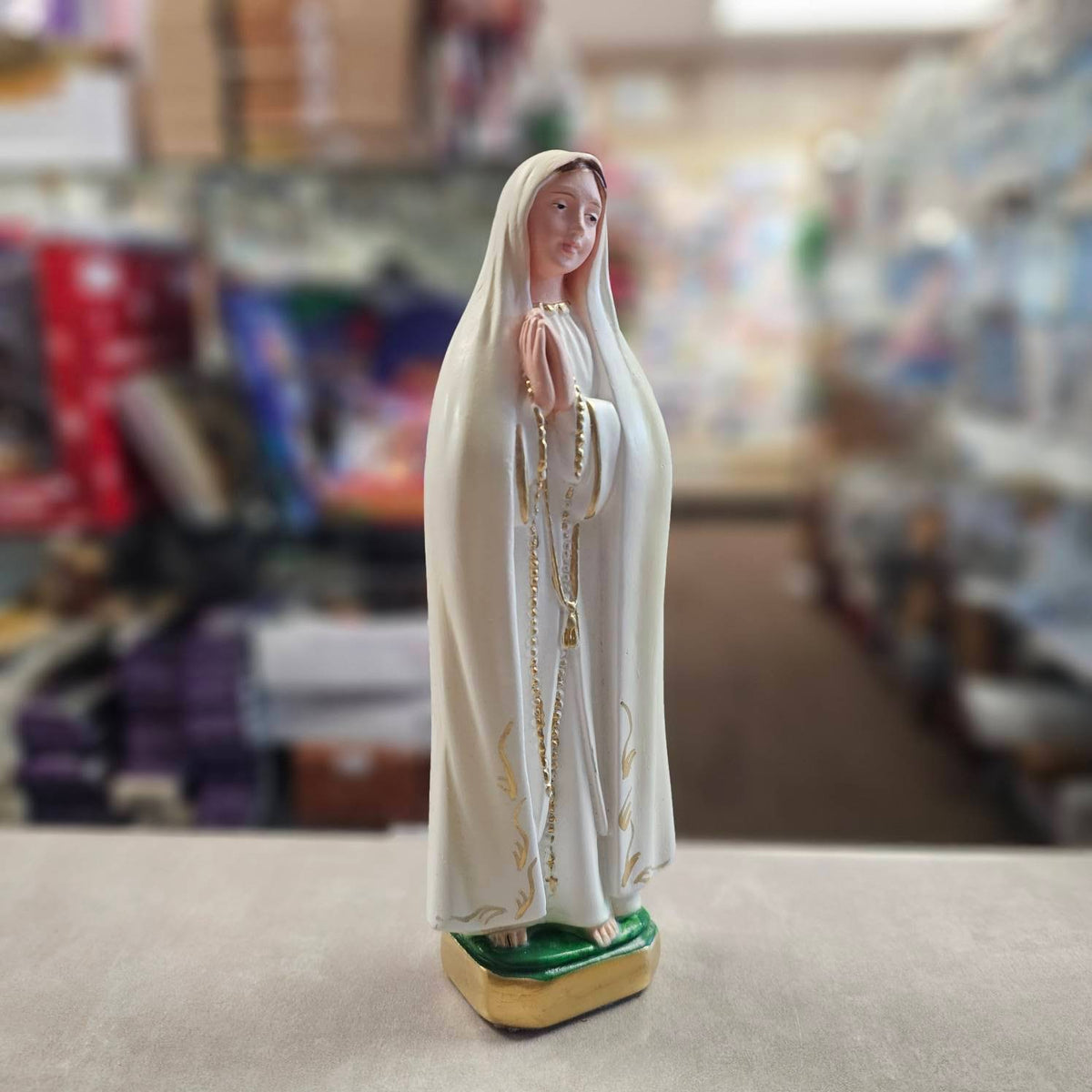 Our Lady of Fatima, Italian 8" Statue