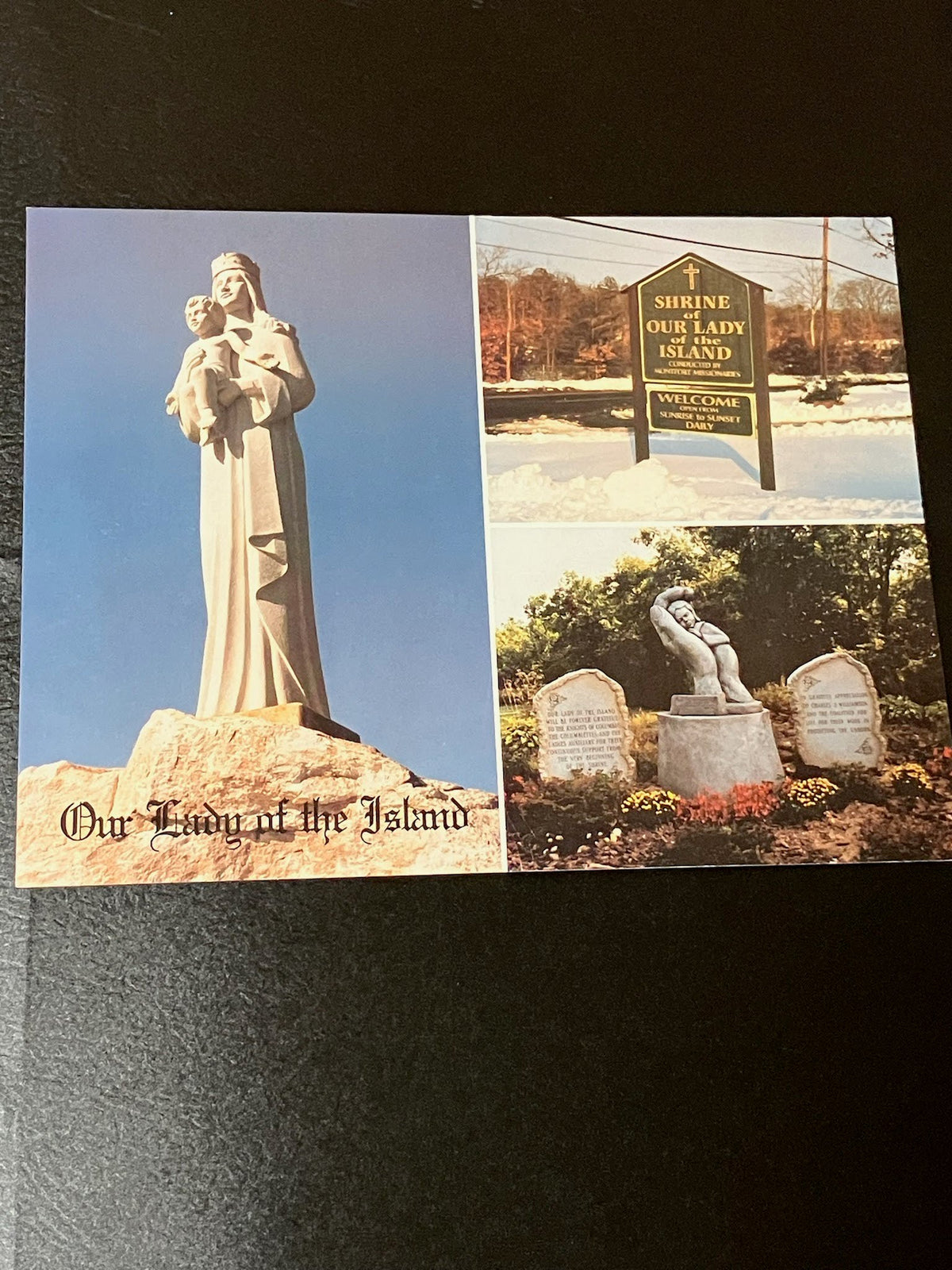 Shrine of Our Lady of the Island Postcard