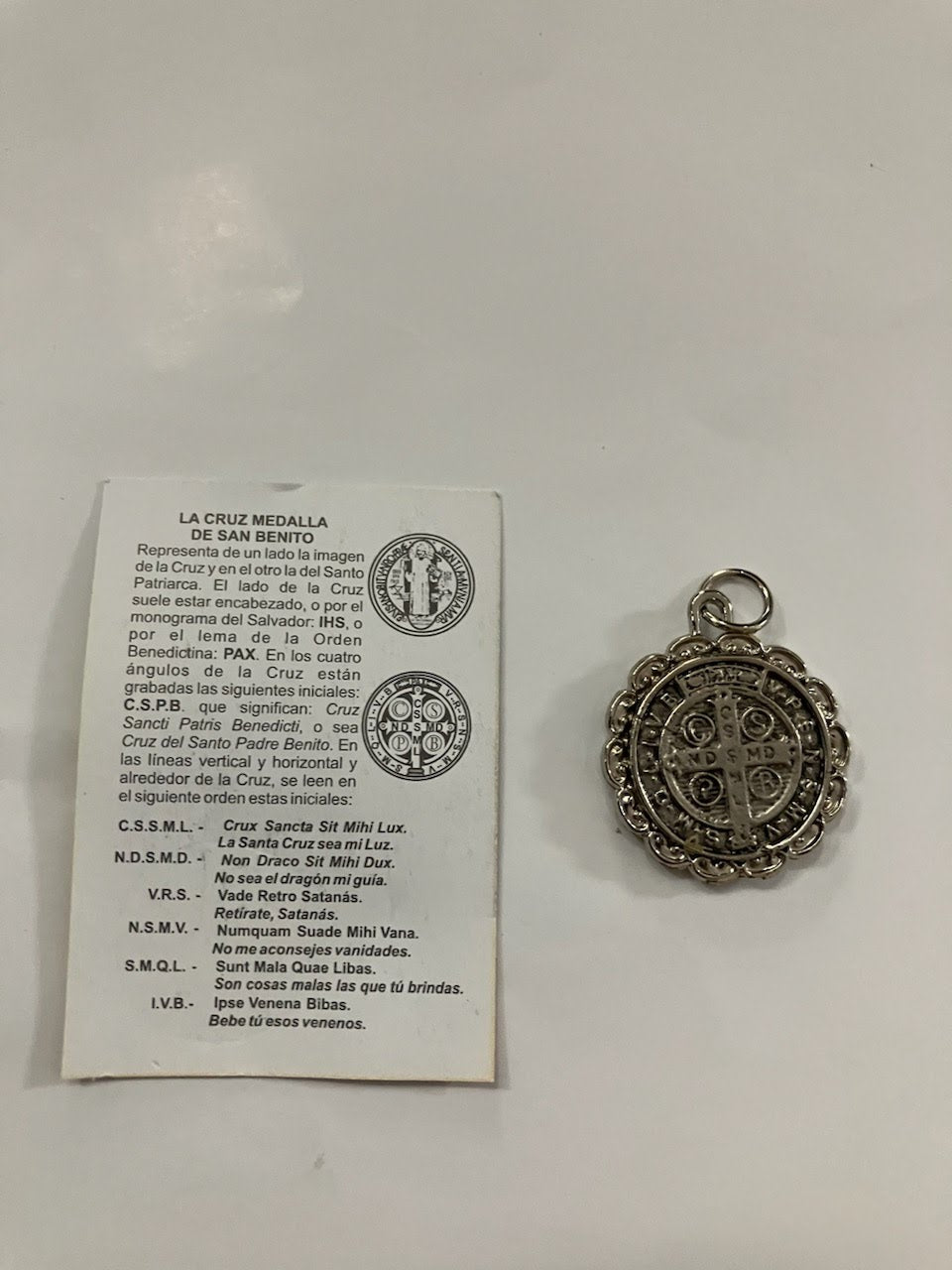 St. Benedict Medal with Filigree
