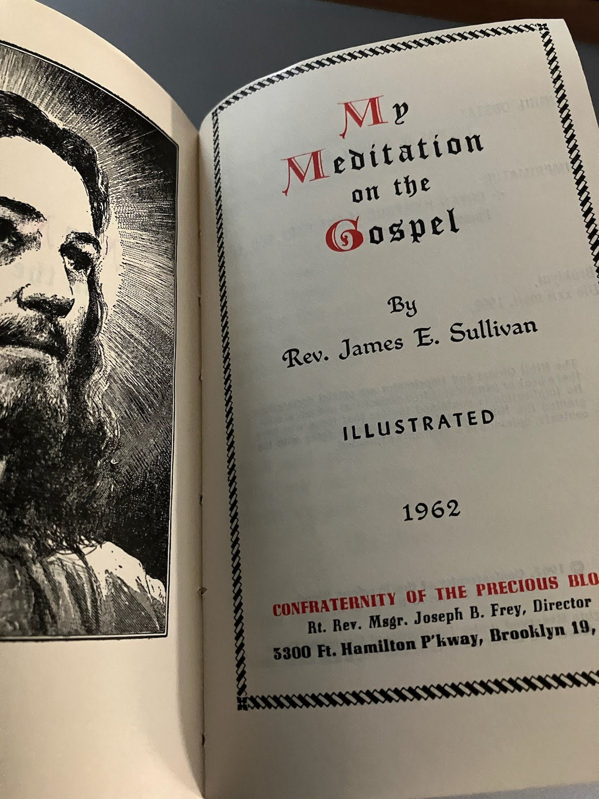 USED: My Meditations on the Gospel by Rev. James E. Sullivan
