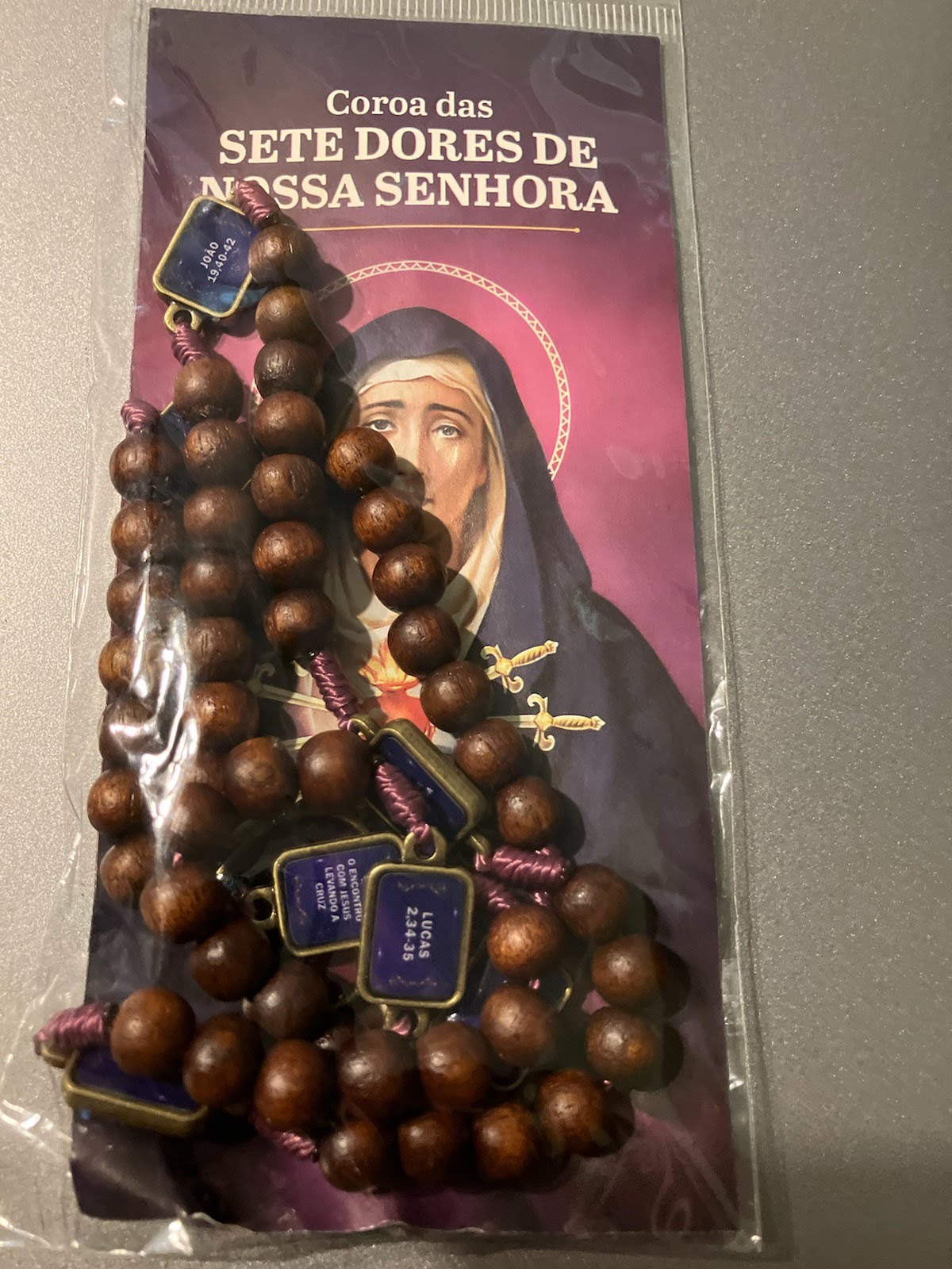 Coroa Das Sete Dores De Nossa Senhora - Our Lady of Seven Sorrows Chaplet