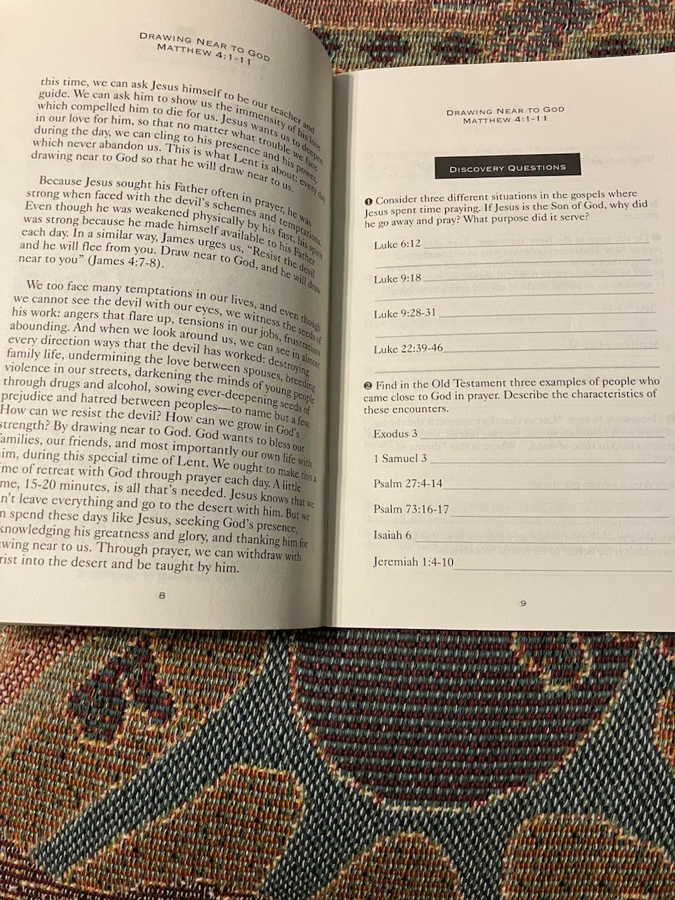 USED: Two Edged Sword - Bible Studies for Lent 1993