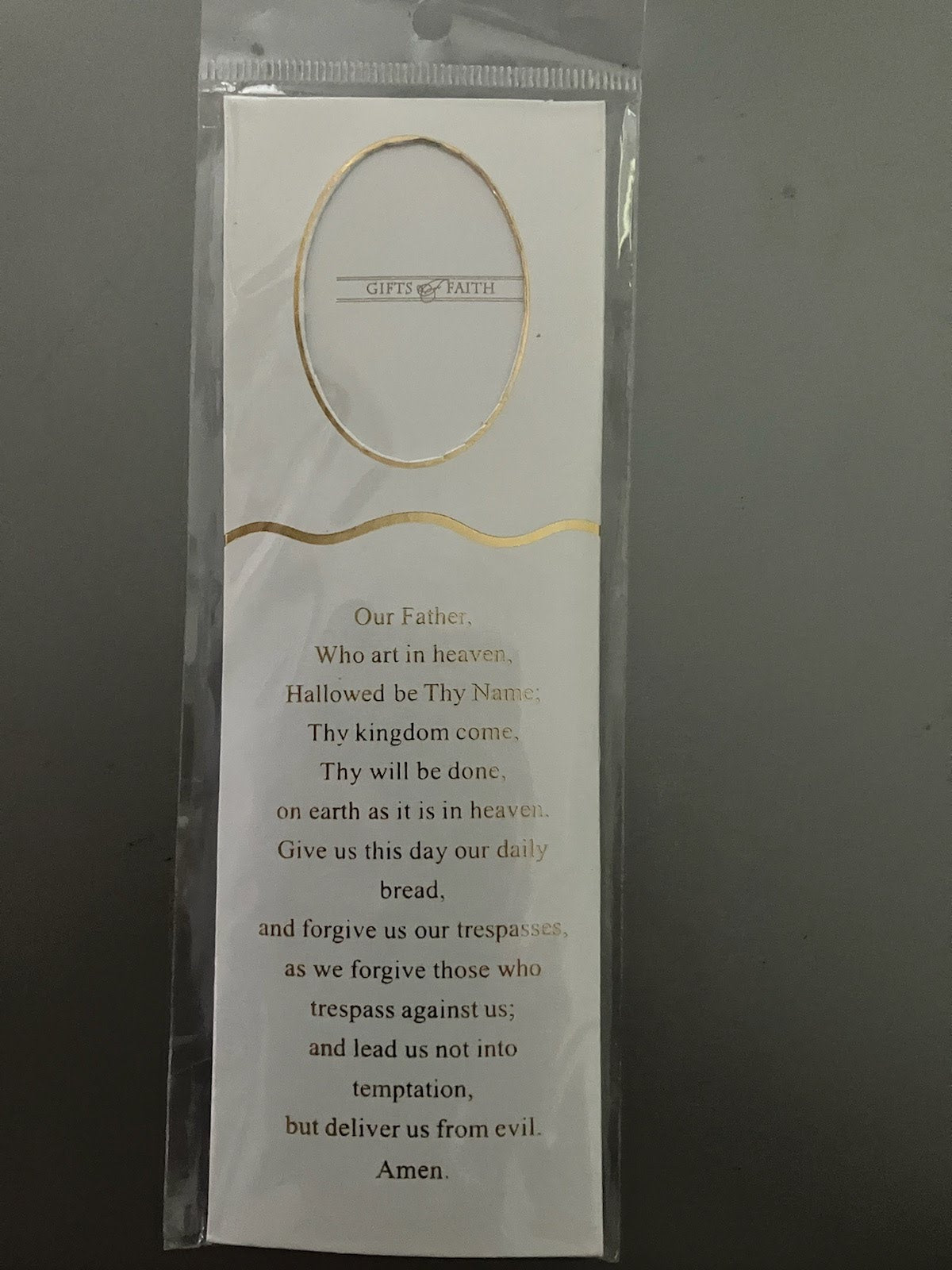 Photo Our Father Bookmark