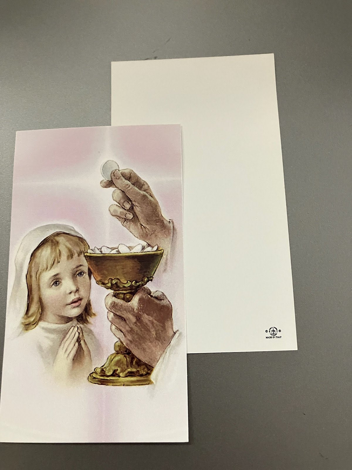 First Communion Holy Card for Boy or Girl