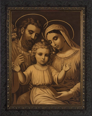 Holy Family (Antique) Framed Art