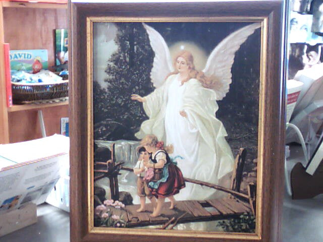 Guardian Angel picture frame 10 x 12