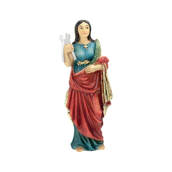 St. Agatha - 4" Statue with Holy Card