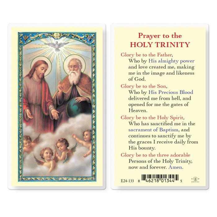 Holy Trinity - Holy Card