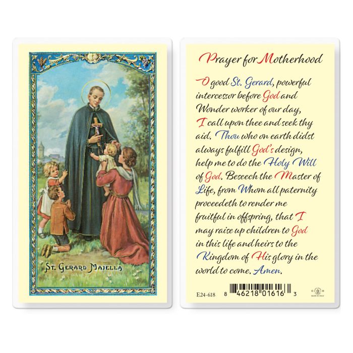 St. Gerard Holy Card