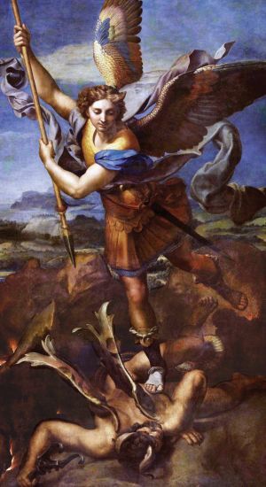 St. Michael Prayer Holy Card