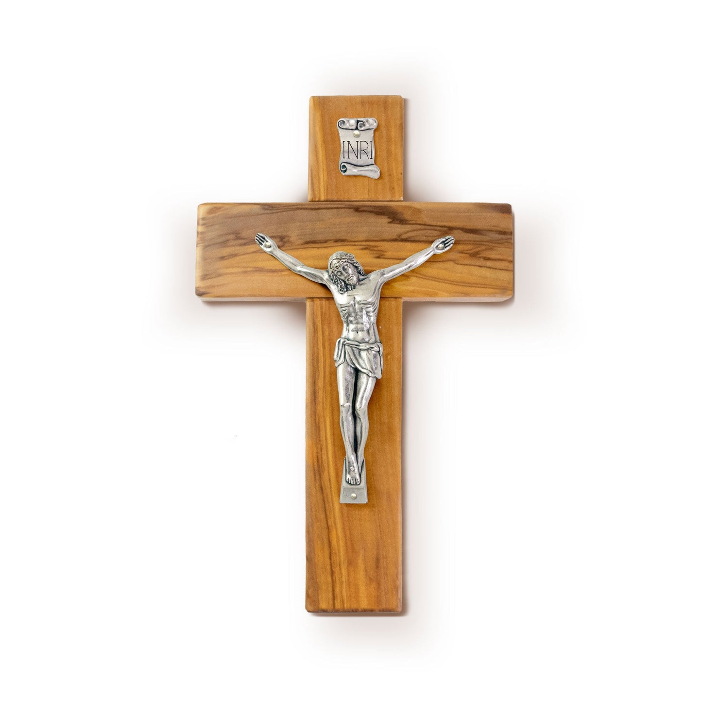 10" Olive Wood Crucifix