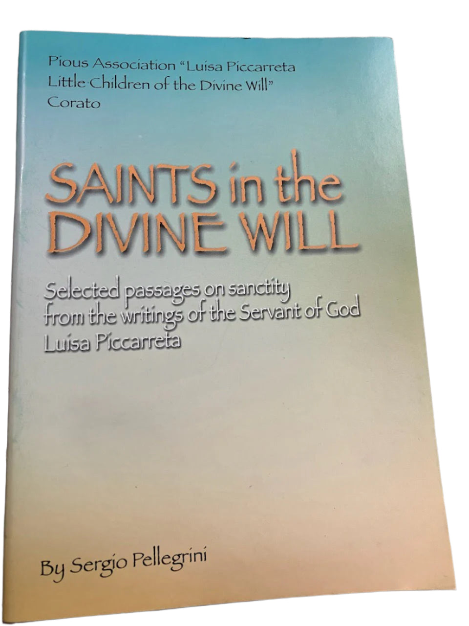 Saints in the Divine Will: Selected passages on sanctity from the writings of the Servant of God Luisa Piccarreta - by Sergio Pellegrini