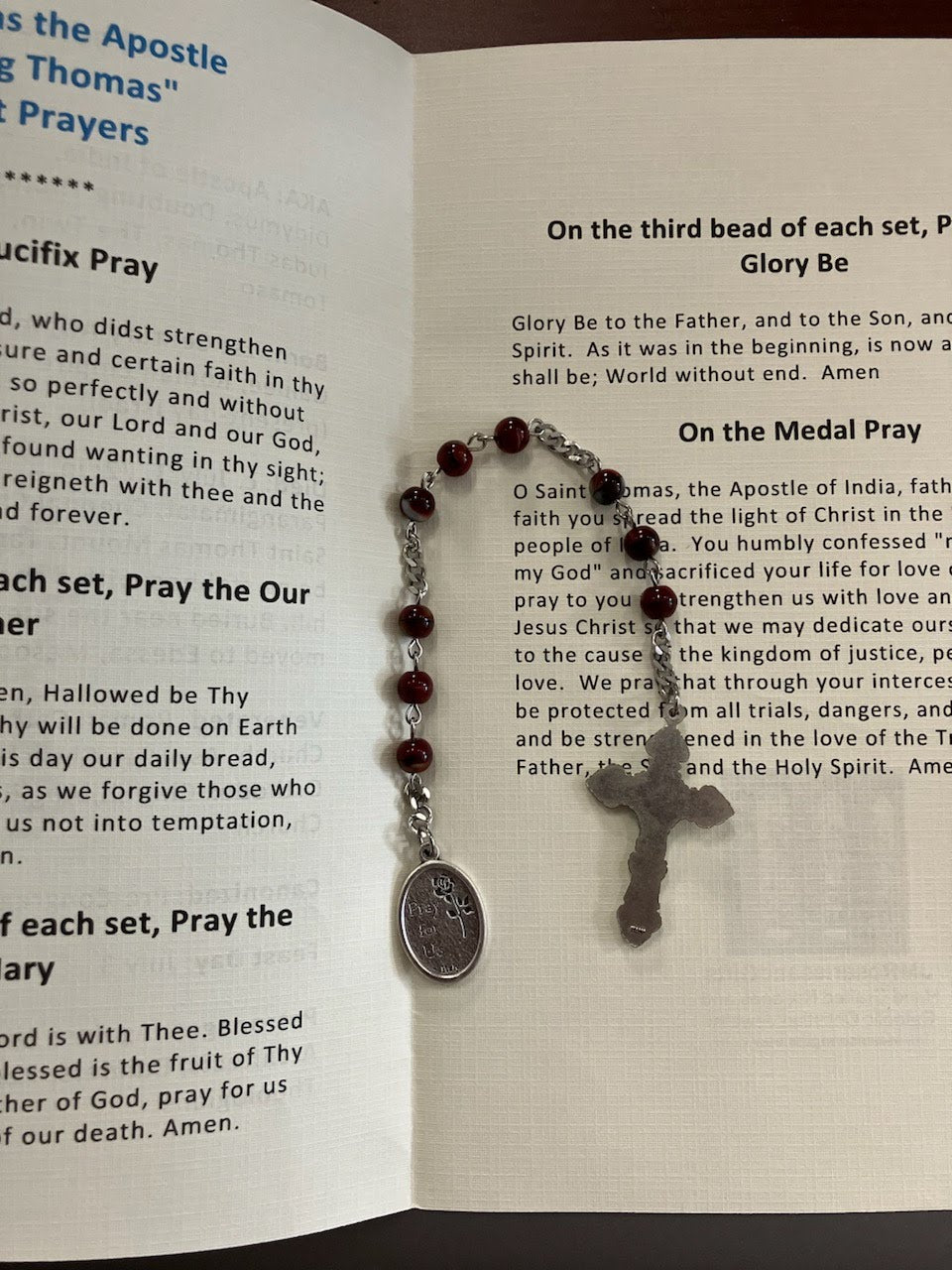 St. Thomas the Apostle Chaplet