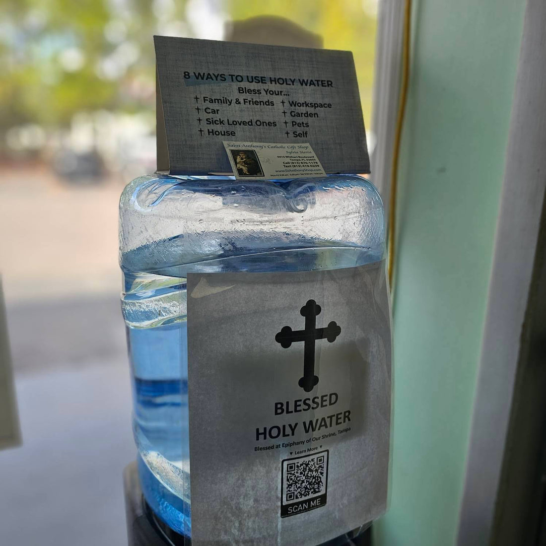Blessed Holy Water @ St. Anthony's