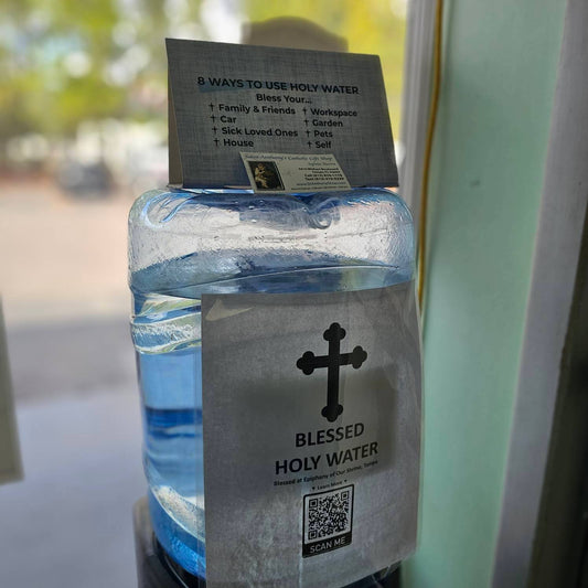 Blessed Holy Water @ St. Anthony's