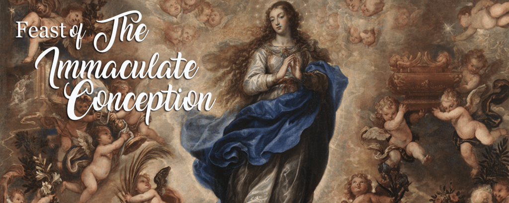 Closed for the Feast of the Immaculate Conception, Monday, December 9