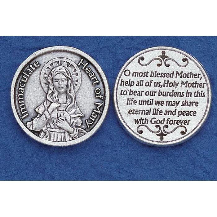 Pocket Tokens / Coins (Variants Include: Trinity, Mary, Angels, Saints, and More)