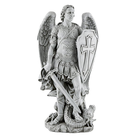 St. Michael the Warrior - 12 or 24" Garden Statue