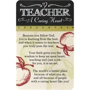 Prayer card for Teacher