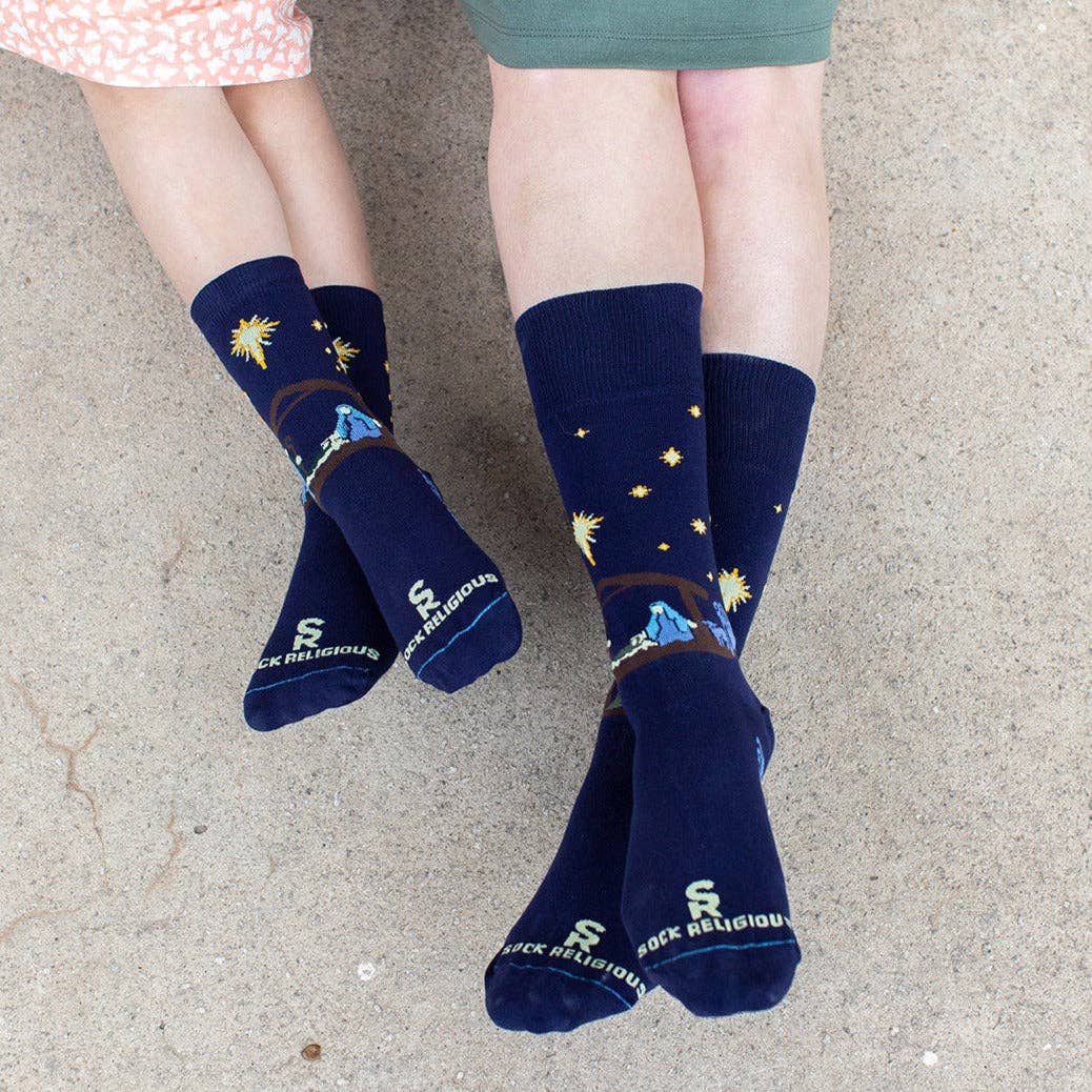 Nativity Adult Socks