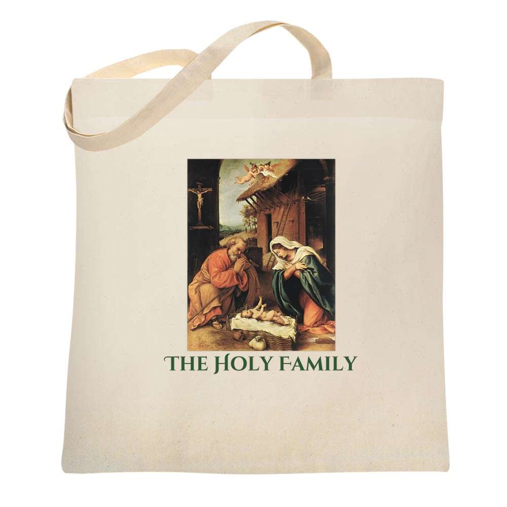 The Holy Family, Nativity - Canvas Tote Bag