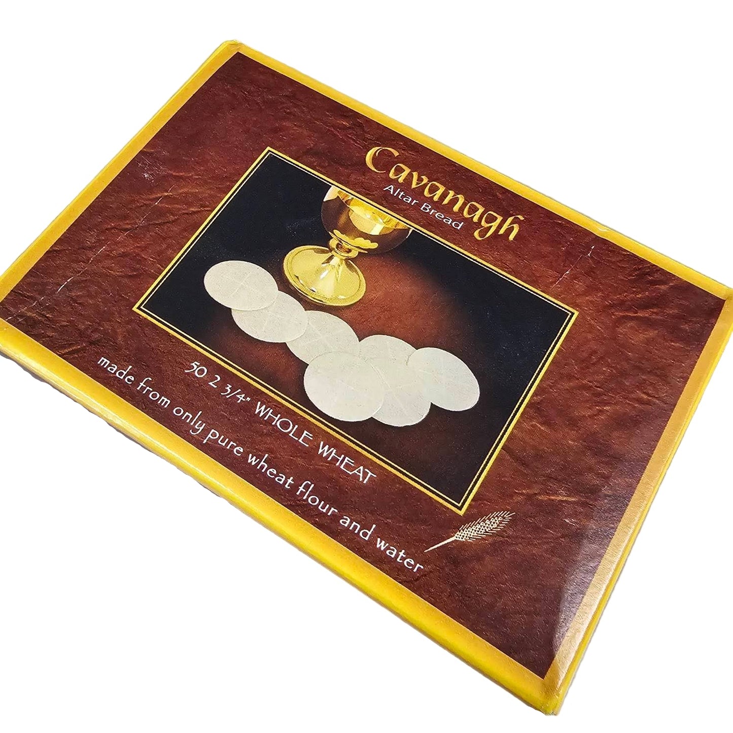 Cavanagh 2 3/4" Wafers, Large - Whole Wheat (50)