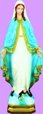 Our Lady of Grace - 24" Outdoor Statue Painted