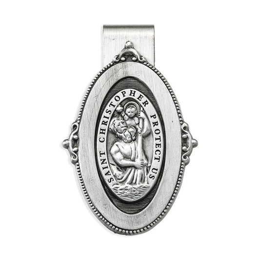 St. Christopher Visor Clip