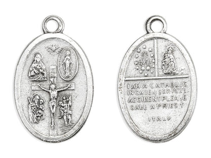 Holy Images, Oval Oxidized Medals (100+ Variants)