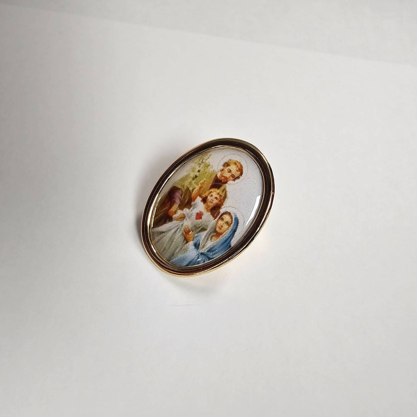 Holy Icons - Gold Tone Lapel Pin