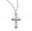 Cross necklace in sterling silver