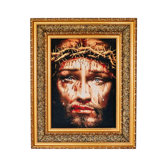 His Precious Blood Double Padded Framed Image - 21"