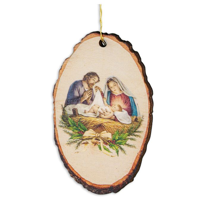 Holy Family Christmas Ornament