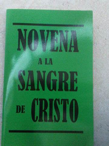 Novena a la Sangre de Cristo