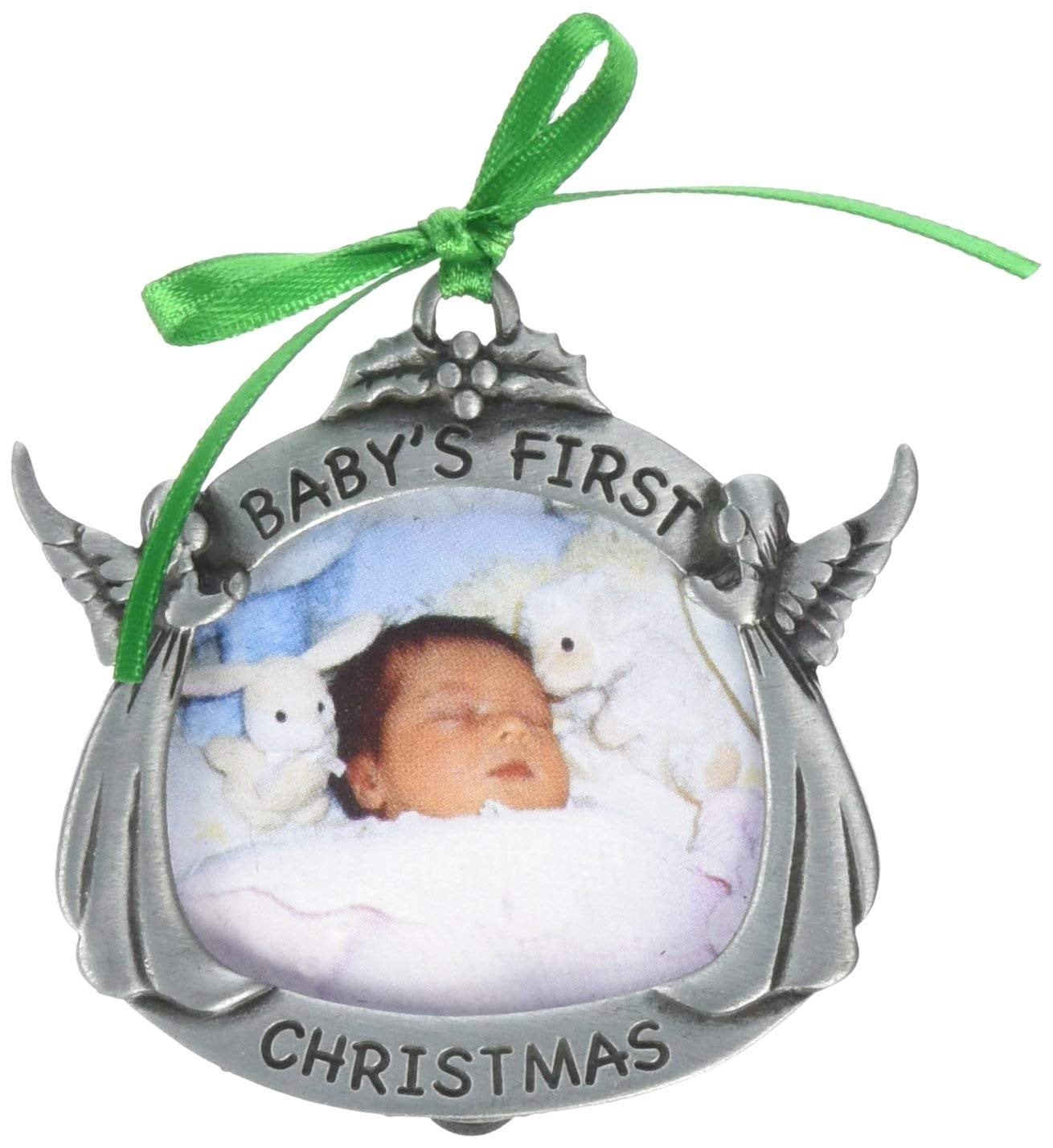 Baby's First Christmas Pewter Ornament