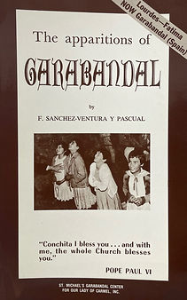 The Apparitions of Garabandal by F. Sanchez-Ventura y Pascual