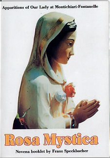 Rosa Mystica Novena Booklet by Franz Speckbacher