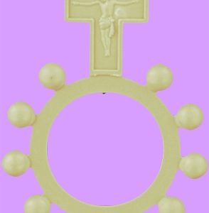 Plastic Rosary Rings