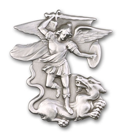 St. Michael the Archangel Visor Clip - 1045V