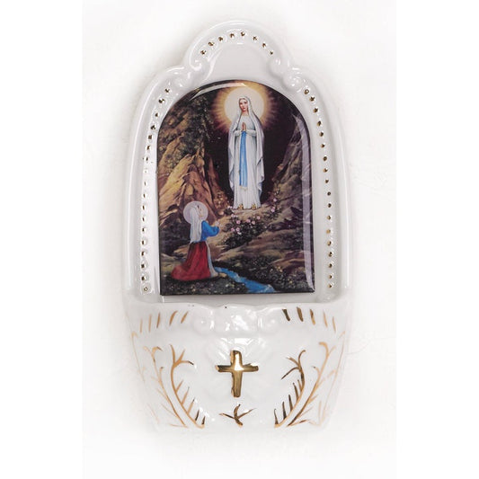 Our Lady of Lourdes Holy Water Font