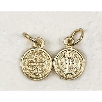 St. Benedict mini medal 1/2 inch